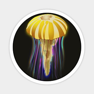 Jellyfish Neon Magnet